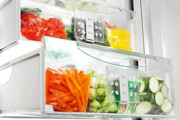 Contenants pour fruits et légumes au réfrigérateur